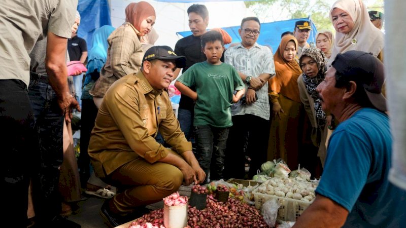 Bupati Bantaeng Tinjau Harga dan Ketersediaan Bahan Pokok Jelang Ramadan 1447 H