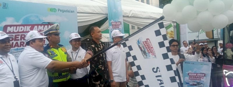 Pegadaian Lepas Ratusan Pemudik, Perjalanan Aman Tanpa Biaya