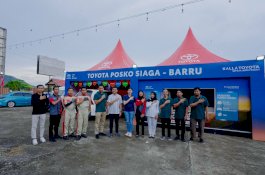 Jalur Mudik Sulsel Dipantau, Kalla Toyota Siagakan Posko 24 Jam dan Layanan Darurat