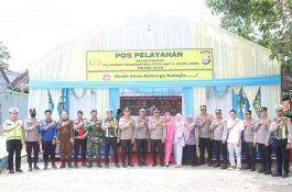 Kapolres Wajo Cek Pos Pengamanan Lebaran 2026