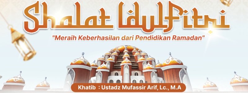 Masjid Kubah 99 Asmaul Husna Jadi Lokasi Shalat Idul Fitri 