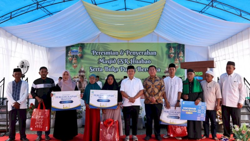 Peresmian masjid dilakukan langsung oleh Bupati Morowali, Iksan Baharuddin Abdul Rauf, sebagai simbol kolaborasi antara industri, pemerintah, dan masyarakat.