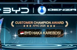 BYD Haka Karebosi Sabet Penghargaan APAC, Dealer Indonesia Timur Tembus Standar Global