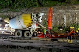 Kalla Beton Suplai 78.000 m³ Beton untuk Proyek Jalan dan Embung KIPP di IKN