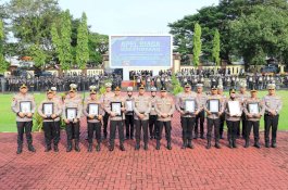 Sejumlah Polres Jajaran Terima Penghargaan dari Kapolda Sulsel 