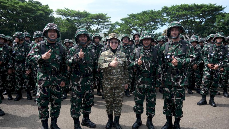 9 ASN Pemkab Gowa Ikut Latsarmil Komcad, Bupati Tegaskan Disiplin dan Pengabdian