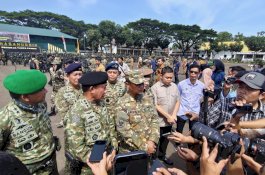 Ribuan ASN dan Kades di Sulsel Ikuti Latihan Dasar Militer Komcad