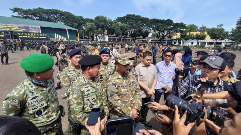 Ribuan ASN dan Kades di Sulsel Ikuti Latihan Dasar Militer Komcad
