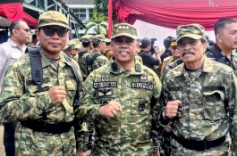 Bupati Wajo Andi Rosman Dukung Penguatan Bela Negara Lewat Latsarmil Komcad ASN dan Kepala Desa