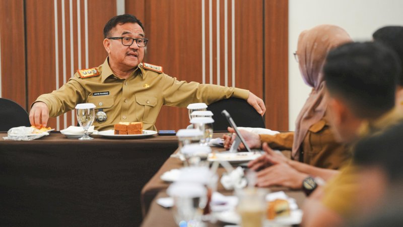 Sekprov Sulsel Pimpin Rakor Pengawasan Perizinan Usaha Pariwisata