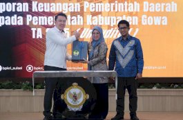 Serahkan LKPD 2025, Bupati Gowa Harap  Kembali Raih WTP ke-14 Kalinya