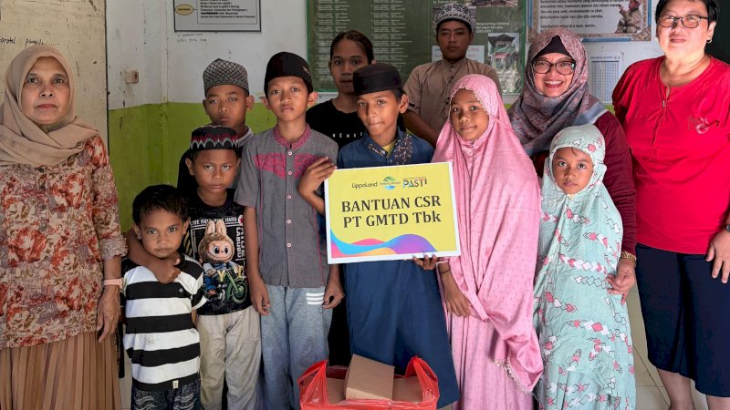 Program donasi ini menyasar Panti Asuhan Harapan Mulia, Reski Amalia, Al Fattah, Qudratul Ummah, dan Al Iman, dengan bantuan berupa uang saku serta paket makan siang bagi anak-anak panti
