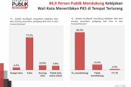 Hasil Survei, Penataan PKL Makassar Didukung 84,9% Publik 