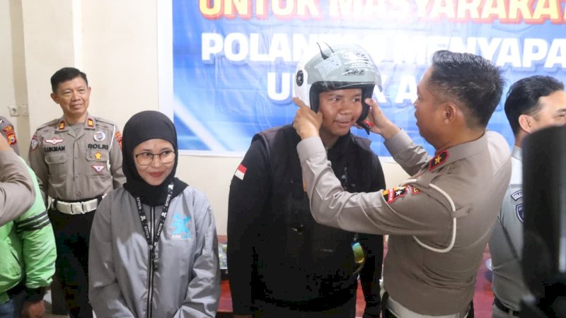 Dirgakkum Korlantas Polri Kunjungan Kerja ke Wajo