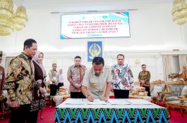 Gubernur Sulsel dan Tiga Kepala Daerah Teken Perjanjian Pembangunan PSEL Senila Rp3 Triliun