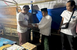 Bantuan Tepat Sasaran, LAZ Hadji Kalla Salurkan Voucher Belanja bagi Korban Kebakaran di Polman