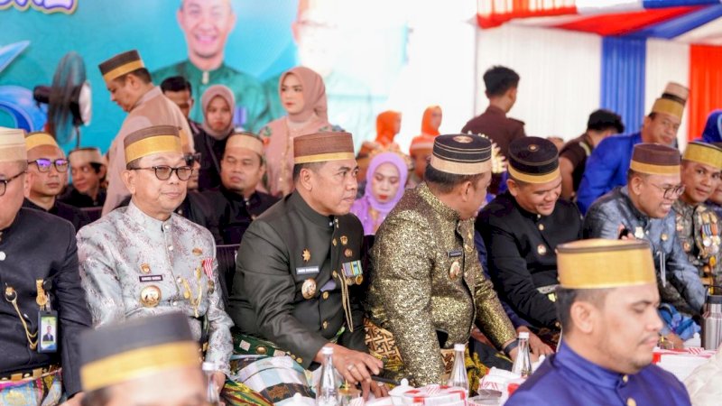 Bupati Wajo Hadiri Peringatan Hari Jadi Bone ke-696, Tegaskan Pentingnya Kolaborasi Antar Daerah