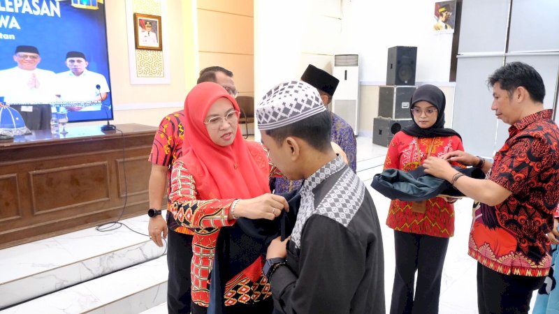 Target Lima Besar, Bupati Talenrang Lepas Kafilah Gowa ke MTQ Tingkat Sulsel