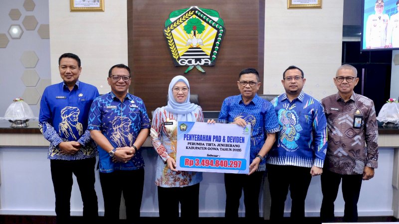 Bupati Gowa Minta Perumda AM Tirta Jeneberang Tingkatkan Pelayanan ke Masyarakat