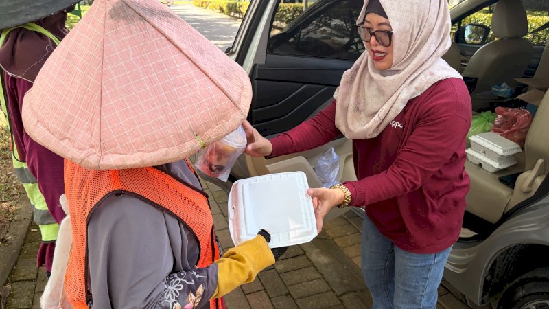 program &ldquo;Jumat Berbagi&rdquo;, GMTD menggabungkan aksi sosial dengan penguatan pelaku usaha mikro, kecil, dan menengah (UMKM) di kawasan Tanjung Bunga