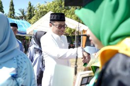 Wabup Gowa Harap 401 Santri BKPRMI Bontonompo Makin Perkuat Generasi Qur’ani