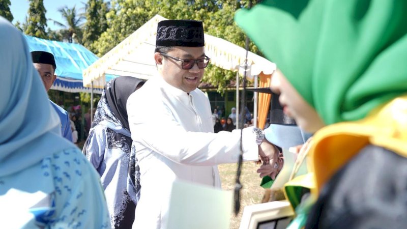 Wabup Gowa Harap 401 Santri BKPRMI Bontonompo Makin Perkuat Generasi Qur&rsquo;ani
