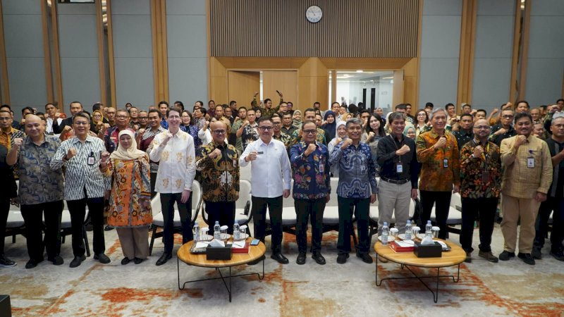 Otoritas Jasa Keuangan Provinsi Sulawesi Selatan dan Sulawesi Barat menggelar halal bihalal bersama perangkat OPD se sulsel