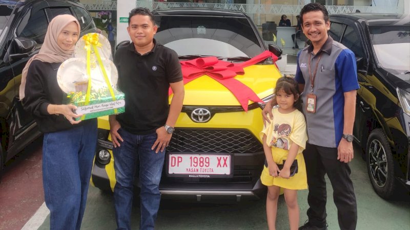 Serah Terima unit Toyota Raize 