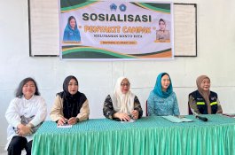 Tekan Kasus Campak, Ketua TP PKK Bantaeng Ajak Warga Bonto Rita Lengkapi Imunisasi