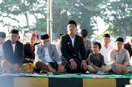 Rayakan Idul Fitri Bersama Masyarakat, Bupati Bantaeng Sampaikan Capaian dan Harapan untuk Daerah