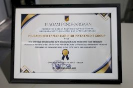 Huabao Indonesia Raih Penghargaan Pajak di HUT ke-62 Sulteng, Bukti Peran Industri Dorong PAD dan Ekonomi Daerah