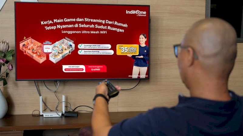 IndiHome Ultra Mesh Wi‑Fi_1-4: Telkomsel menghadirkan IndiHome Ultra Mesh Wi‑Fi, sebagai solusi Wi‑Fi berteknologi &ldquo;mesh&rdquo; yang membantu memperluas jangkauan Wi‑Fi agar lebih merata di berbagai ruangan, terutama pada hunian banyak sekat dan kamar. Tersedia harga paket mulai dari Rp285.000/bulan, serta Add‑On Rp35.000/bulan per perangkat (belum termasuk PPN) untuk pelanggan aktif.