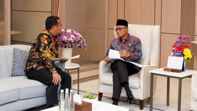 Dihadapan Menteri PU, Gubernur Sulsel Usulkan Sejumlah Proyek Jalan dan Jembatan Strategis