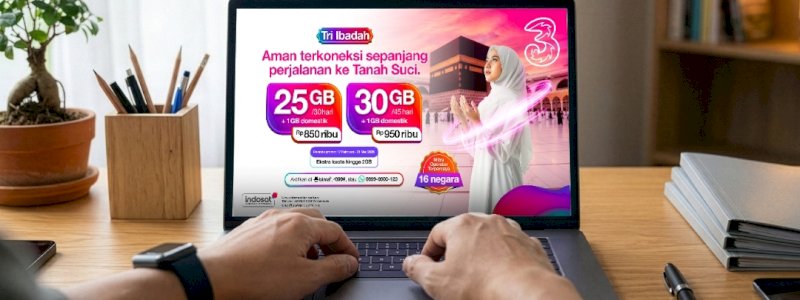 Indosat Garap Segmen Haji, Paket Tri Ibadah Tawarkan Kuota Besar dan Fleksibel