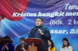 Munafri Arifuddin Hadiri HUT KPI Gereja Toraja