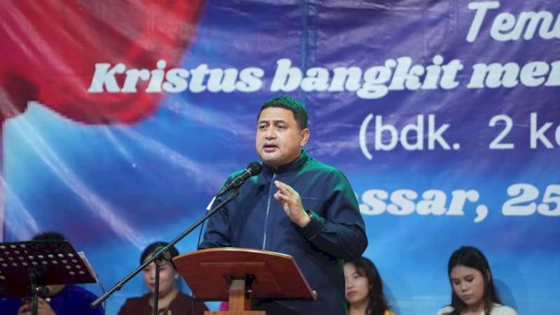 Munafri Arifuddin Hadiri HUT KPI Gereja Toraja