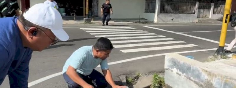 Tasming Hamid Instruksikan Pembersihan Drainase, Edukasi Warga Soal Sampah Plastik