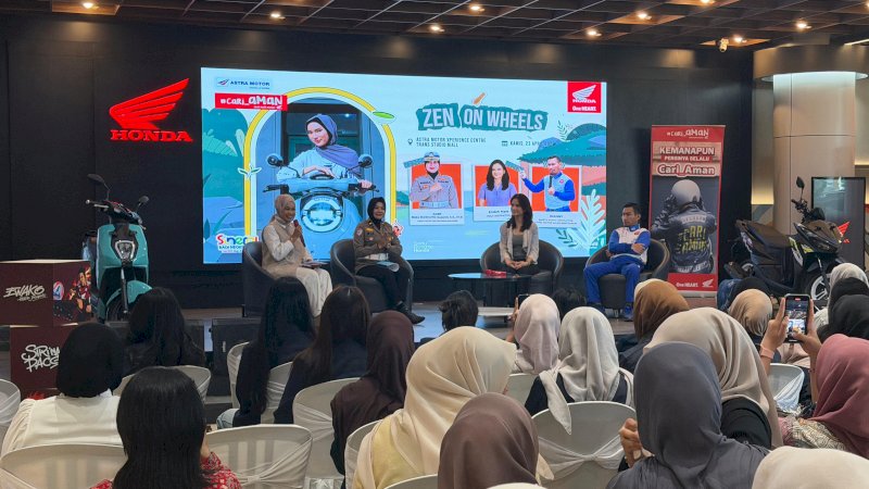 Astra Motor Sulawesi Selatan (Asmo Sulsel) memperkuat strategi edukasi keselamatan berkendara melalui pendekatan berbasis perilaku (behavioral approach) lewat program &ldquo;Zen on Wheels&rdquo;, yang mengintegrasikan aspek teknis berkendara dengan kesiapan mental pengendara.