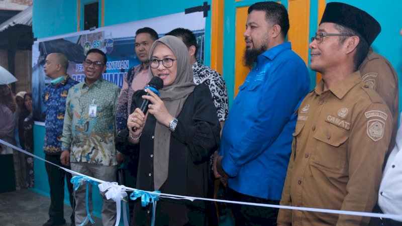 Pemkab Gowa-BSI Hadirkan Rumah Layak Huni Bagi Keluarga Miskin