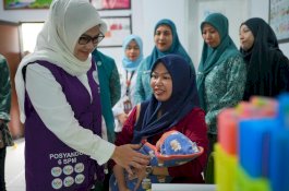 Ketua TP PKK Gowa Apresiasi Seluruh Kader di Hari Posyandu Nasional