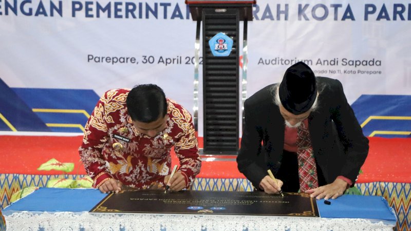Peresmian Auditorium Andi Sapada, Pemkot Parepare dan IAS Teken MoU 