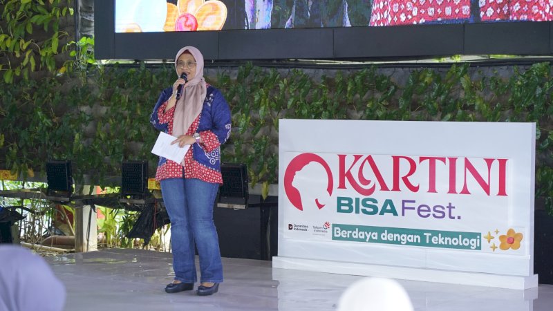 Momentum Hari Kartini dimanfaatkan PT Telkom Indonesia (Persero) Tbk untuk memperkuat pemberdayaan ekonomi perempuan melalui gelaran Kartini BISA Fest 2026