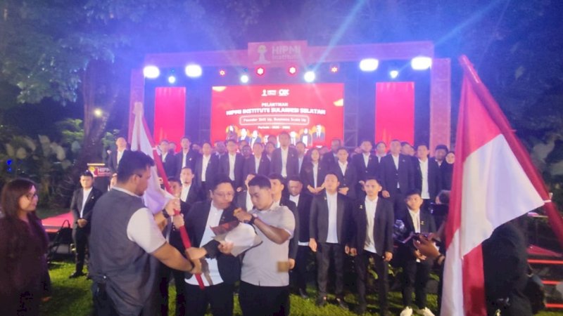 Pelantikan Ketua dan Pengurus HIPMI institute Sulsel periode 2026-2028