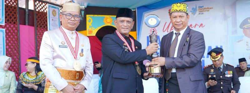 Wabup Wajo Pimpin Upacara Hari Pendidikan Nasional 2026