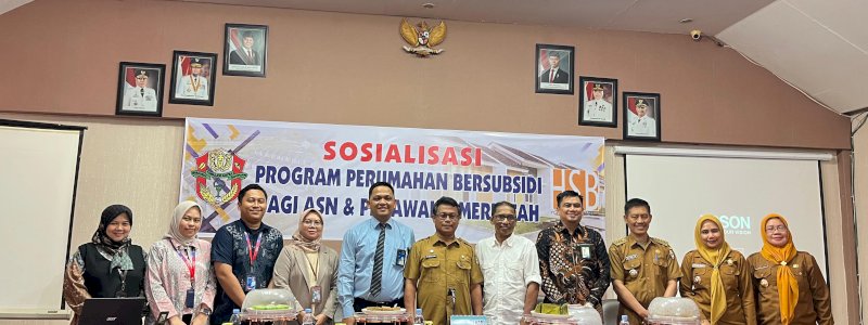 Pemkab Wajo Gandeng Perbankan dan PT. HSB, Sosialisasikan Rumah Subsidi Layak Huni untuk ASN dan MBR