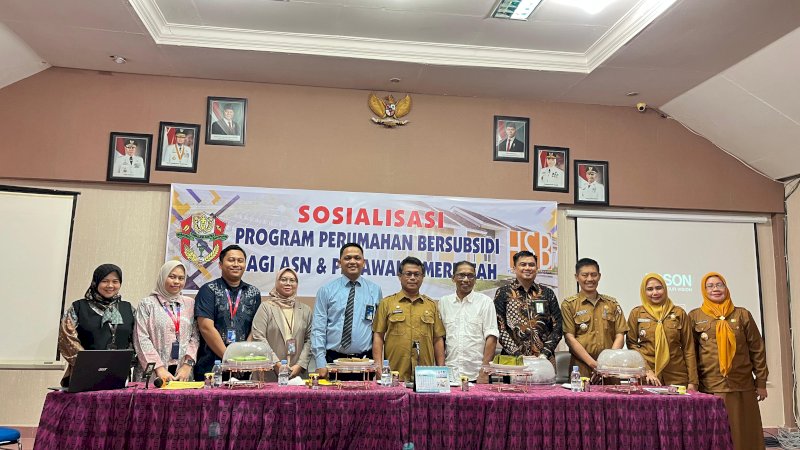 Pemkab Wajo Gandeng Perbankan dan PT. HSB, Sosialisasikan Rumah Subsidi Layak Huni untuk ASN dan MBR