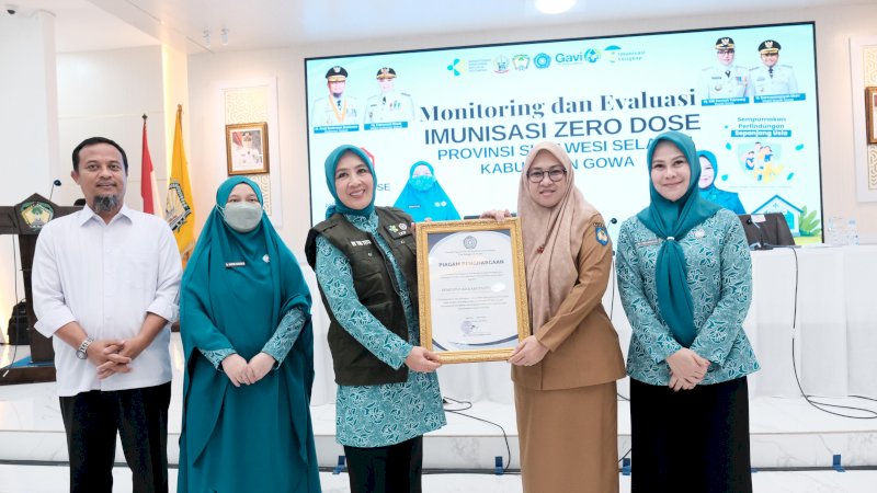 Jadi Percontohan di Sulsel hingga Nasional, Imunisasi Zero Dose Gowa Capai 101,6 Persen