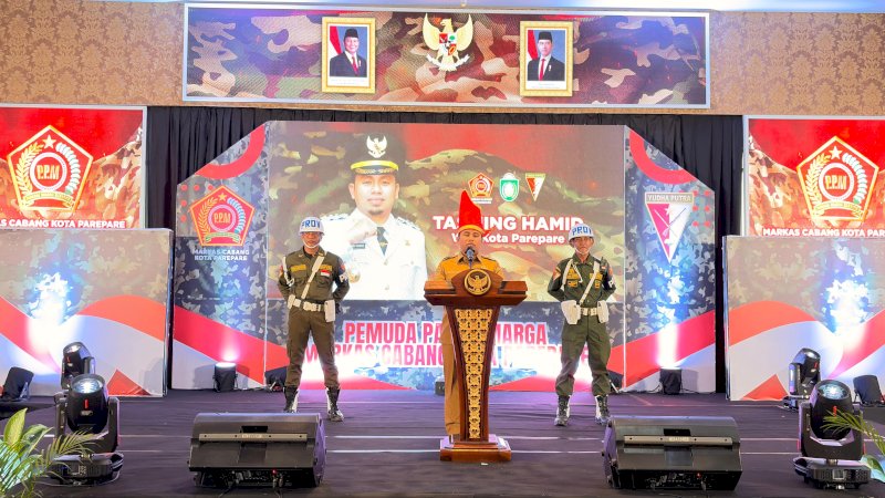 Hadiri Pelantikan PPM, Tasming Hamid Ajak Seluruh Organisasi Bersinergi Bangun Kota Parepare 