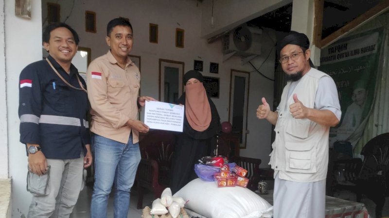 PT Vale Salurkan Bantuan Korban Puting Beliung dan Banjir di Pomalaa