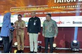 Sekda Parepare Apresiasi LPPL Radiao Suara Bandar Madani Raihan Berita Terbaik KPID Award Sulsel